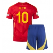 Spanje Dani Olmo #10 Thuis tenue voor kinderen EK 2024 Korte Mouwen (+ broek)