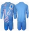 Spanje Keeper Thuis tenue voor kinderen EK 2024 Lange Mouwen (+ broek)