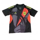 Spanje Keeper Uit tenue EK 2024 Korte Mouwen