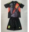 Spanje Keeper Uit tenue voor kinderen EK 2024 Korte Mouwen (+ broek)