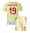 Spanje Lamine Yamal #19 Uit tenue voor kinderen EK 2024 Korte Mouwen (+ broek)