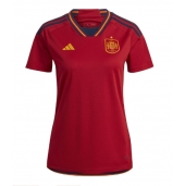 Spanje Thuis tenue voor Dames WK 2022 Korte Mouwen