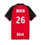 Stade Rennais Quentin Merlin #26 Thuis tenue 2025-26 Korte Mouwen