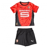 Stade Rennais Thuis tenue voor kinderen 2024-25 Korte Mouwen (+ broek)