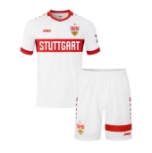 Stuttgart Thuis tenue voor kinderen 2024-25 Korte Mouwen (+ broek)
