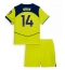 Tottenham Hotspur Archie Gray #14 Derde tenue voor kinderen 2025-26 Korte Mouwen (+ broek)