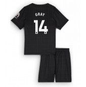 Tottenham Hotspur Archie Gray #14 Uit tenue voor kinderen 2025-26 Korte Mouwen (+ broek)