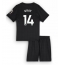 Tottenham Hotspur Archie Gray #14 Uit tenue voor kinderen 2025-26 Korte Mouwen (+ broek)