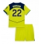 Tottenham Hotspur Brennan Johnson #22 Derde tenue voor kinderen 2025-26 Korte Mouwen (+ broek)
