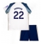 Tottenham Hotspur Brennan Johnson #22 Thuis tenue voor kinderen 2025-26 Korte Mouwen (+ broek)