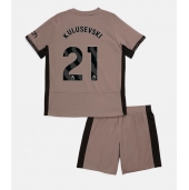 Tottenham Hotspur Dejan Kulusevski #21 Derde tenue voor kinderen 2023-24 Korte Mouwen (+ broek)