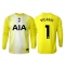 Tottenham Hotspur Guglielmo Vicario #1 Keeper Derde tenue 2025-26 Lange Mouwen