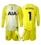 Tottenham Hotspur Guglielmo Vicario #1 Keeper Derde tenue voor kinderen 2025-26 Lange Mouwen (+ broek)