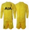 Tottenham Hotspur Keeper Thuis tenue voor kinderen 2024-25 Lange Mouwen (+ broek)