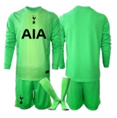 Tottenham Hotspur Keeper Thuis tenue voor kinderen 2025-26 Lange Mouwen (+ broek)