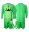 Tottenham Hotspur Keeper Thuis tenue voor kinderen 2025-26 Lange Mouwen (+ broek)