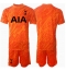 Tottenham Hotspur Keeper Uit tenue voor kinderen 2024-25 Korte Mouwen (+ broek)