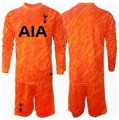 Tottenham Hotspur Keeper Uit tenue voor kinderen 2024-25 Lange Mouwen (+ broek)