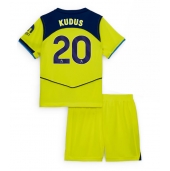 Tottenham Hotspur Mohammed Kudus #20 Derde tenue voor kinderen 2025-26 Korte Mouwen (+ broek)