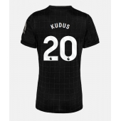 Tottenham Hotspur Mohammed Kudus #20 Uit tenue voor Dames 2025-26 Korte Mouwen