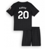 Tottenham Hotspur Mohammed Kudus #20 Uit tenue voor kinderen 2025-26 Korte Mouwen (+ broek)