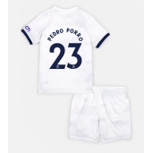 Tottenham Hotspur Pedro Porro #23 Thuis tenue voor kinderen 2023-24 Korte Mouwen (+ broek)