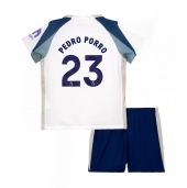 Tottenham Hotspur Pedro Porro #23 Thuis tenue voor kinderen 2025-26 Korte Mouwen (+ broek)