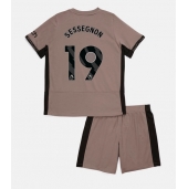 Tottenham Hotspur Ryan Sessegnon #19 Derde tenue voor kinderen 2023-24 Korte Mouwen (+ broek)