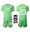 Uruguay Sergio Rochet #23 Keeper Thuis tenue voor kinderen WK 2022 Korte Mouwen (+ broek)