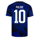 Verenigde Staten Christian Pulisic #10 Uit tenue WK 2022 Korte Mouwen
