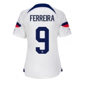 Verenigde Staten Jesus Ferreira #9 Thuis tenue voor Dames WK 2022 Korte Mouwen
