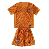 Verenigde Staten Keeper Uit tenue voor kinderen Copa America 2024 Korte Mouwen (+ broek)