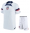 Verenigde Staten Thuis tenue voor kinderen WK 2022 Korte Mouwen (+ broek)