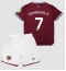 West Ham United Crysencio Summerville #7 Thuis tenue voor kinderen 2025-26 Korte Mouwen (+ broek)