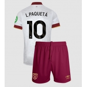 West Ham United Lucas Paqueta #10 Derde tenue voor kinderen 2024-25 Korte Mouwen (+ broek)