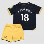 West Ham United Mateus Fernandes #18 Derde tenue voor kinderen 2025-26 Korte Mouwen (+ broek)
