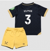West Ham United Max Kilman #3 Derde tenue voor kinderen 2025-26 Korte Mouwen (+ broek)