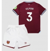 West Ham United Max Kilman #3 Thuis tenue voor kinderen 2025-26 Korte Mouwen (+ broek)