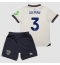 West Ham United Max Kilman #3 Uit tenue voor kinderen 2025-26 Korte Mouwen (+ broek)