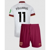 West Ham United Niclas Fullkrug #11 Derde tenue voor kinderen 2024-25 Korte Mouwen (+ broek)