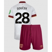 West Ham United Tomas Soucek #28 Derde tenue voor kinderen 2024-25 Korte Mouwen (+ broek)
