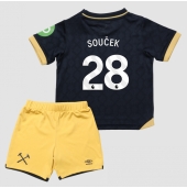 West Ham United Tomas Soucek #28 Derde tenue voor kinderen 2025-26 Korte Mouwen (+ broek)