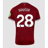 West Ham United Tomas Soucek #28 Thuis tenue 2025-26 Korte Mouwen