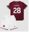 West Ham United Tomas Soucek #28 Thuis tenue voor kinderen 2025-26 Korte Mouwen (+ broek)