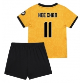 Wolves Hee-chan Hwang #11 Thuis tenue voor kinderen 2025-26 Korte Mouwen (+ broek)