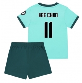 Wolves Hee-chan Hwang #11 Uit tenue voor kinderen 2025-26 Korte Mouwen (+ broek)