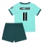 Wolves Hee-chan Hwang #11 Uit tenue voor kinderen 2025-26 Korte Mouwen (+ broek)