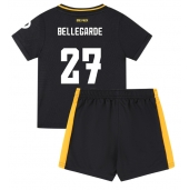 Wolves Jean-Ricner Bellegarde #27 Uit tenue voor kinderen 2024-25 Korte Mouwen (+ broek)