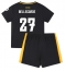 Wolves Jean-Ricner Bellegarde #27 Uit tenue voor kinderen 2024-25 Korte Mouwen (+ broek)