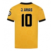 Wolves Jhon Arias #10 Thuis tenue 2025-26 Korte Mouwen